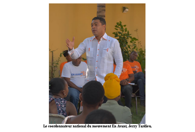 « Le projet de référendum constitutionnel est un danger pour la nation », déclare Jerry Tardieu